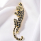 Leopard Designed Alloy Brooch